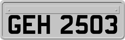 GEH2503