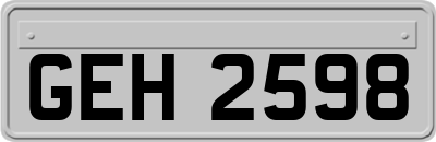 GEH2598
