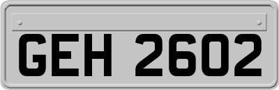 GEH2602