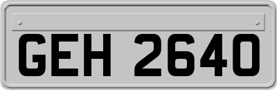 GEH2640