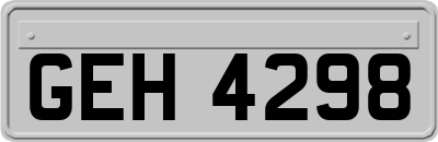 GEH4298