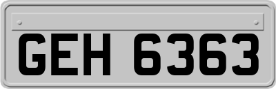 GEH6363