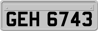 GEH6743