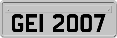 GEI2007