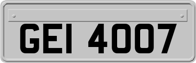 GEI4007