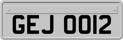 GEJ0012