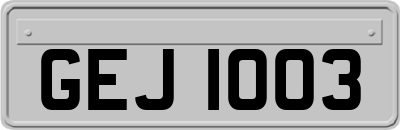 GEJ1003