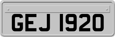 GEJ1920