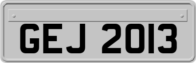 GEJ2013