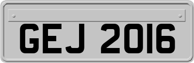 GEJ2016