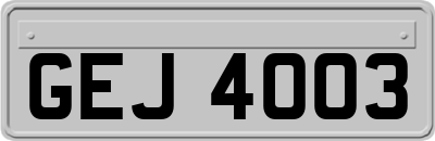 GEJ4003