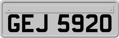 GEJ5920
