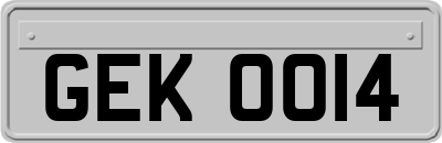 GEK0014