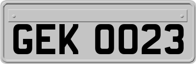GEK0023