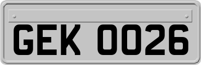 GEK0026