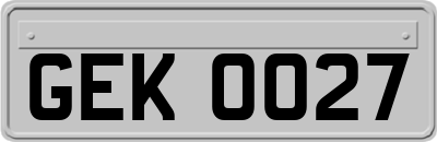 GEK0027