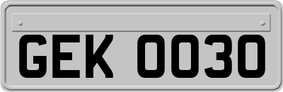GEK0030