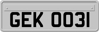 GEK0031