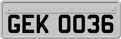GEK0036