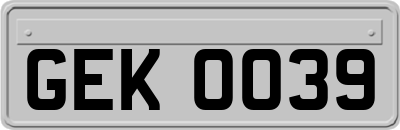 GEK0039