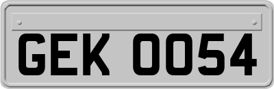 GEK0054