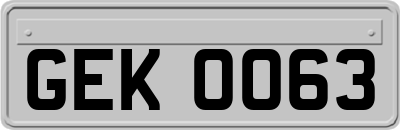 GEK0063