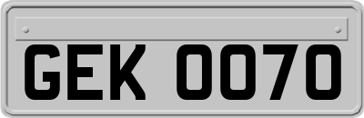 GEK0070