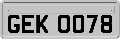 GEK0078
