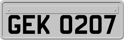 GEK0207