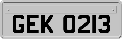 GEK0213
