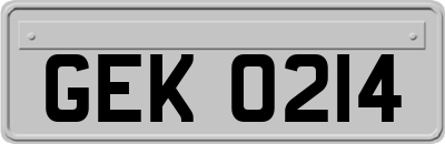 GEK0214