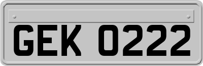 GEK0222