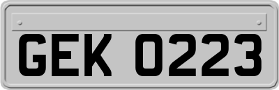 GEK0223
