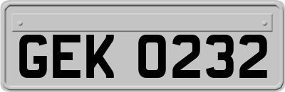 GEK0232