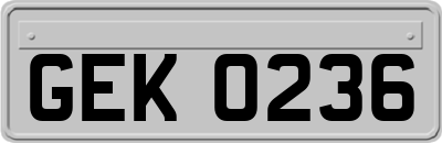 GEK0236