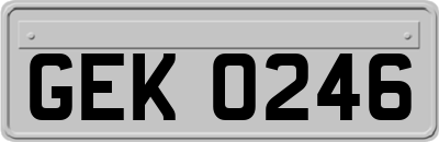 GEK0246