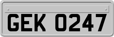 GEK0247