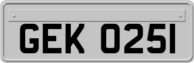 GEK0251