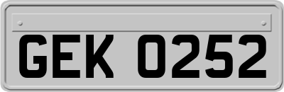 GEK0252