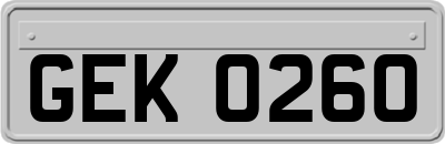 GEK0260