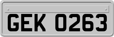 GEK0263