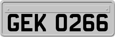 GEK0266