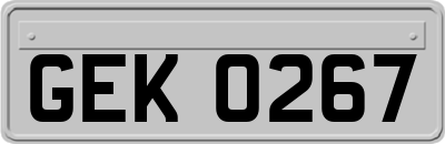 GEK0267
