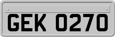 GEK0270