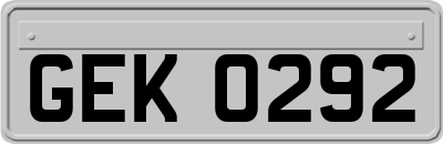 GEK0292