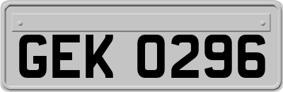GEK0296