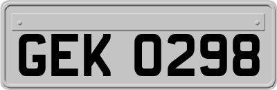 GEK0298