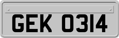 GEK0314