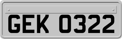 GEK0322