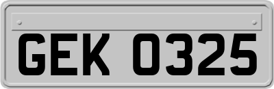 GEK0325
